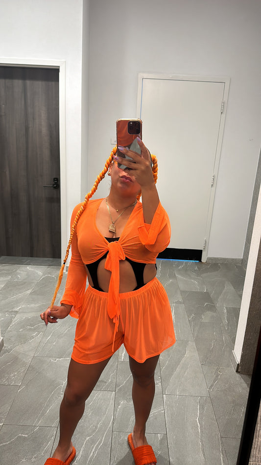 ORANGE COVER UP